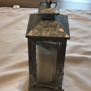 Metallic Lantern Decor